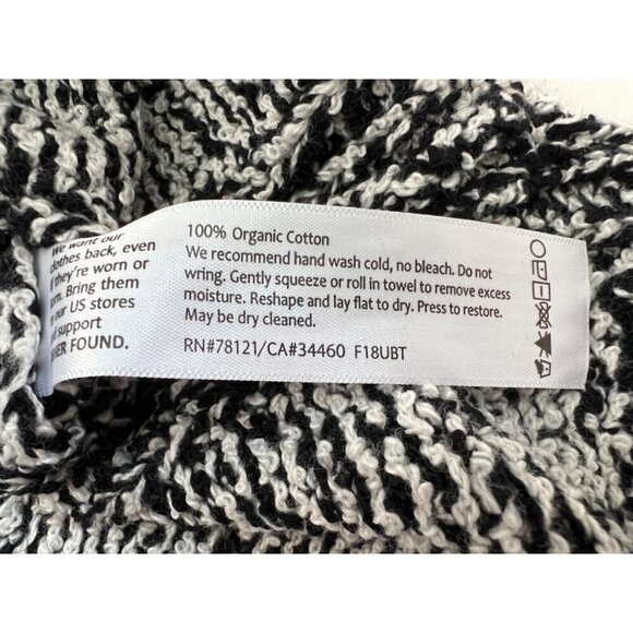 NWT Eileen Fisher Size M Round Neck Boxy Sweater - Black MSRP $268 - Picture 10 of 13